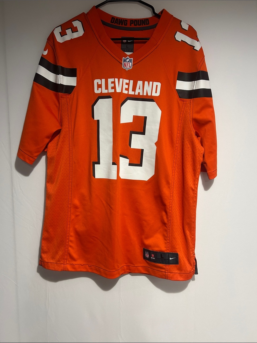 Nike Cleveland Browns Orange #13 Odell Beckham JR Jersey